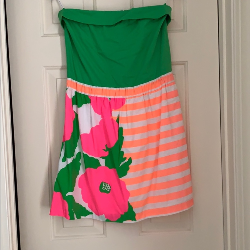 Lilly Pulitzer Strapless Dress